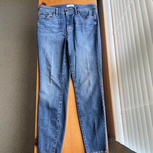 Jessica Simpson acid blue Jeans, Size 6/28, High Rise Skinny Ankle